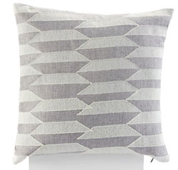 Grey Geometric Pillow
