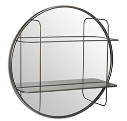 Mirror with Shelves