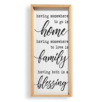 Blessing Wall Sign Decor