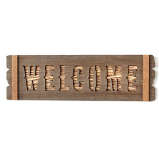 Welcome Wall Sign