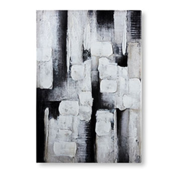 Abstract Block Oil Print