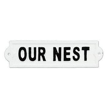 Our Nest Sign
