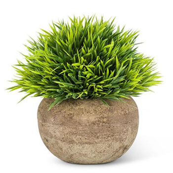 Grassy Plant Pot