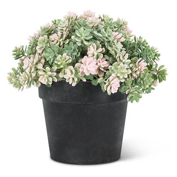 Light Pink Flower Plant Pot